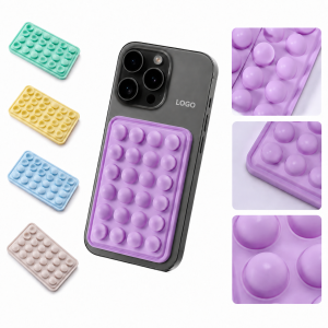Adhesive Silicone Suction Pad for Mobile Devices